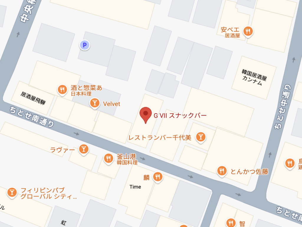 浜松市ちとせ南通り地図